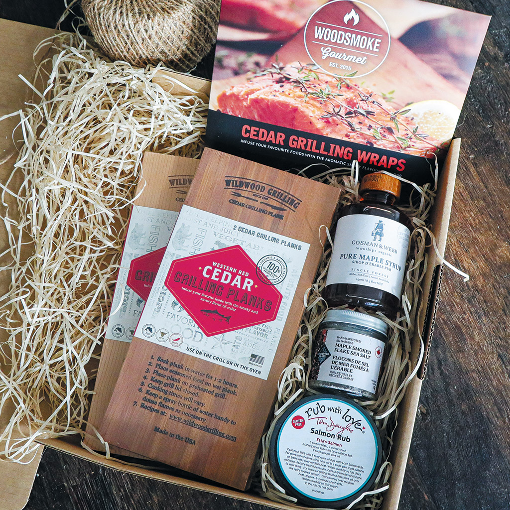 Woodsmoke Gourmet Cedar Salmon Lovers' Gift Box