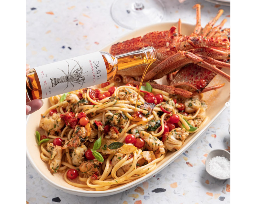 Lobster Oil with Linguini