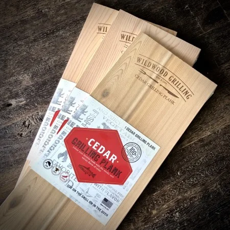 Cedar Plank Salmon Entertainer Bundle 3 x Jumbo Planks